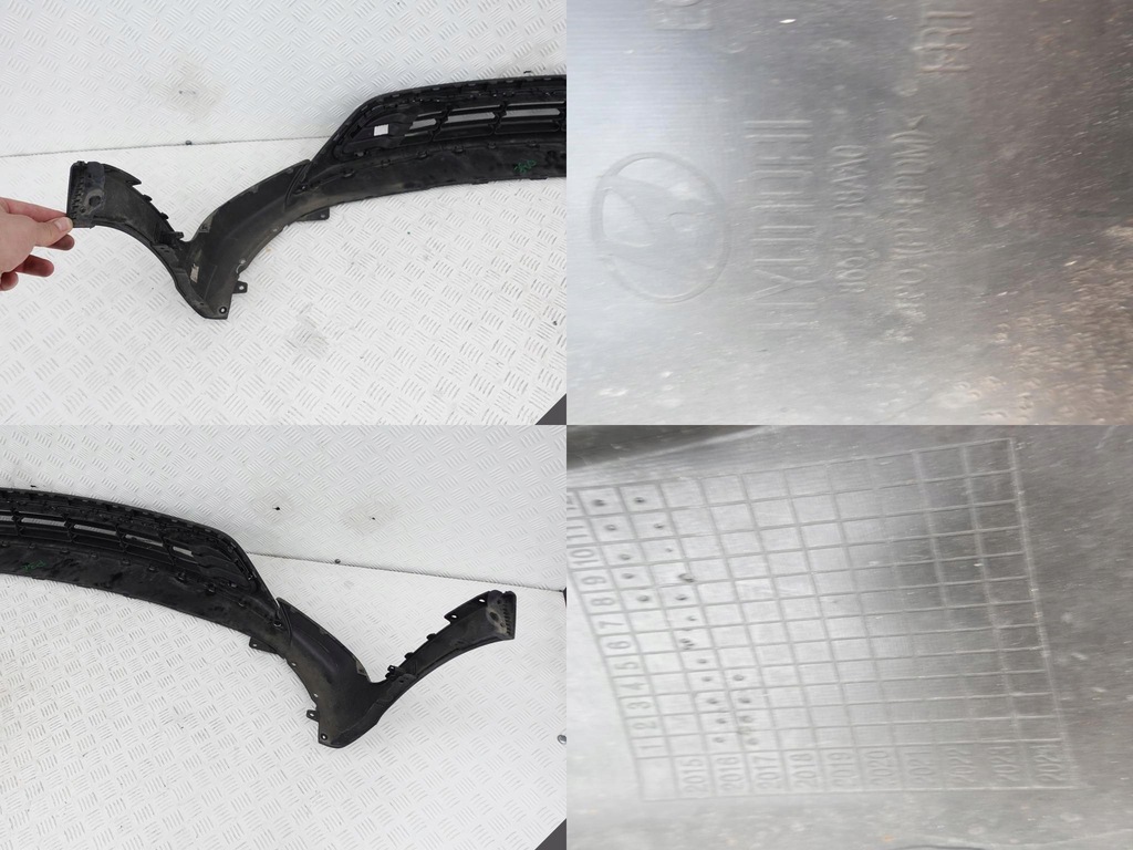 фото №11, Hyundai grand santa fe lift 16-18 бампер спойлер