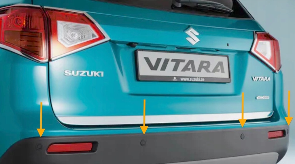4x кронштейн рамка suzuki vitara ii iii датчика pdc парковки бампер Киев