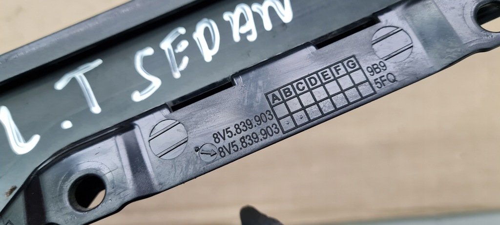 фото №9, S3 8v sedan a3 молдинг дверь правый задняя audi a3 8v 8v5839903