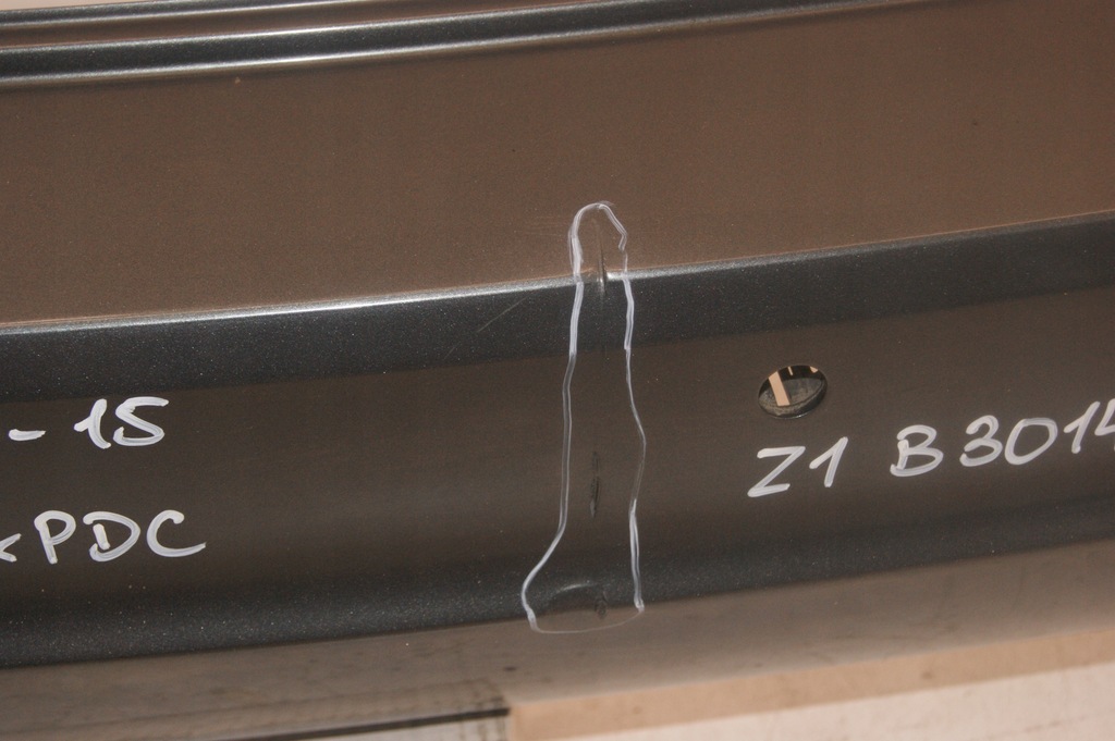 фото №6, Vw sharan ii 2 2010- бампер задний задняя 7n0