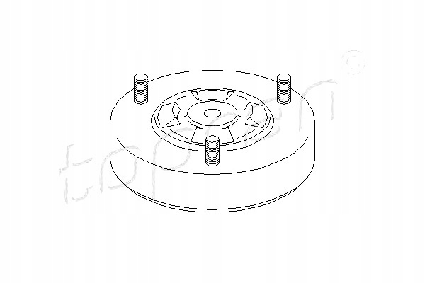 фото №2, Topran подушка амортизатора bmw задня e38 39 topran