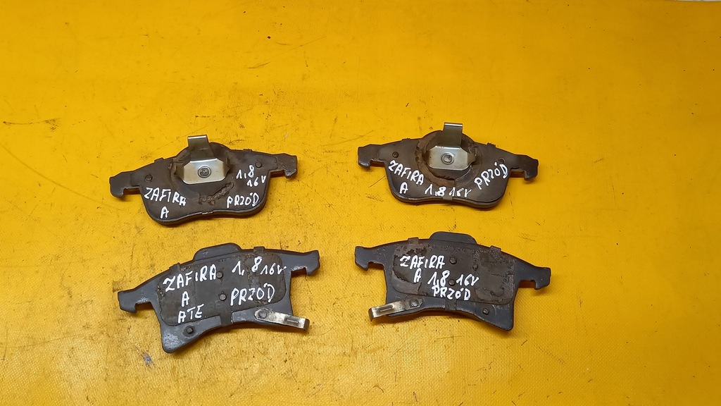 фото №1, Kpl.klocków тормозной. перед zafira a 99-05r ate