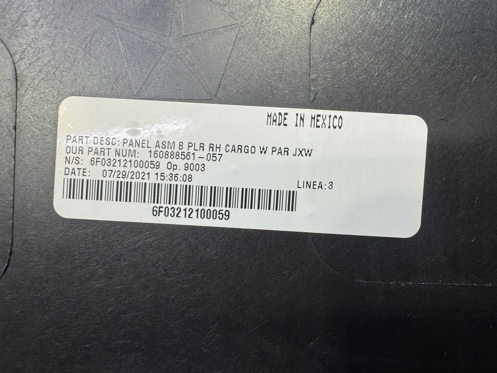 фото №6, Защита стойка fiat e-ducato ram promaster 53274331