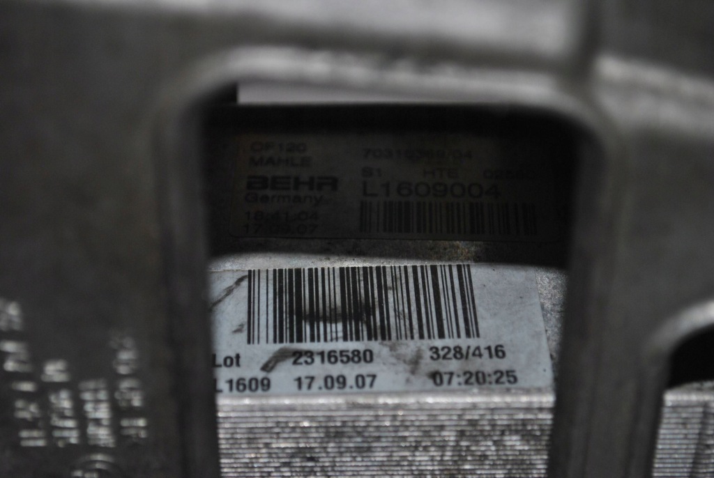 фото №7, Корпус фильтра масла bmw e90 2.0 n47 7797392