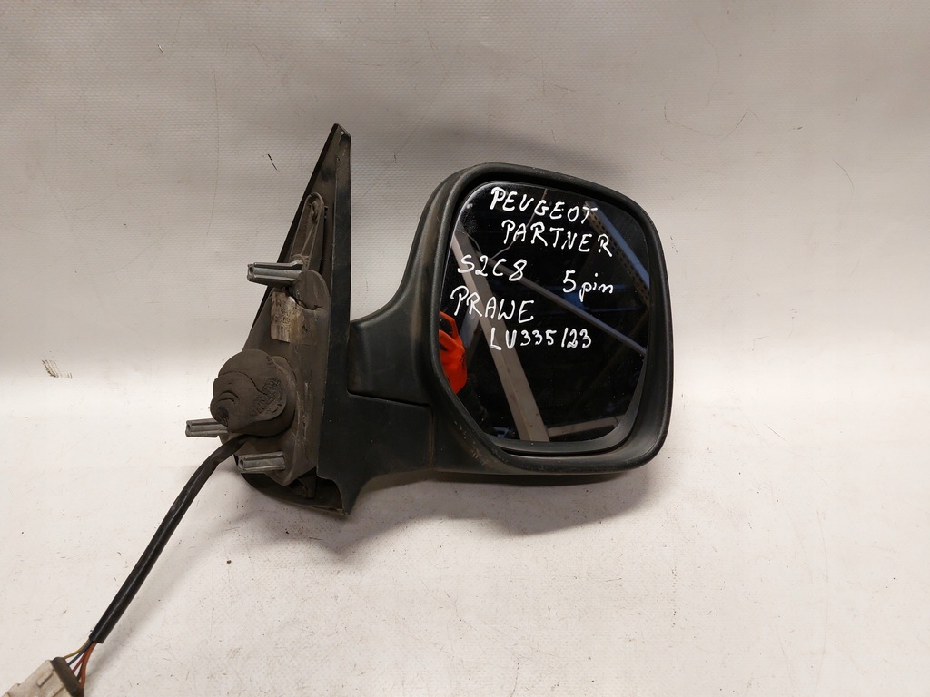 фото №1, Зеркало правое пассажира peugeot partner elektr