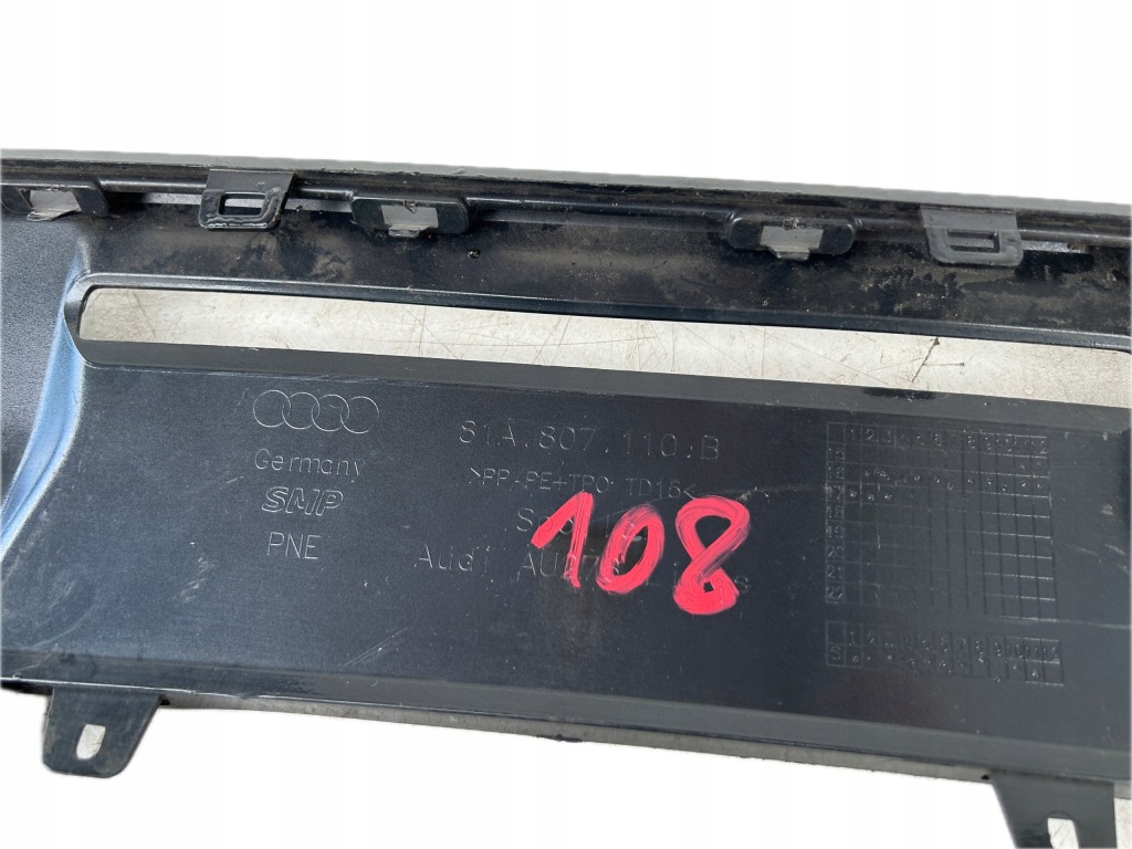 фото №10, Audi q2 спойлер бампера перед 81a807110b