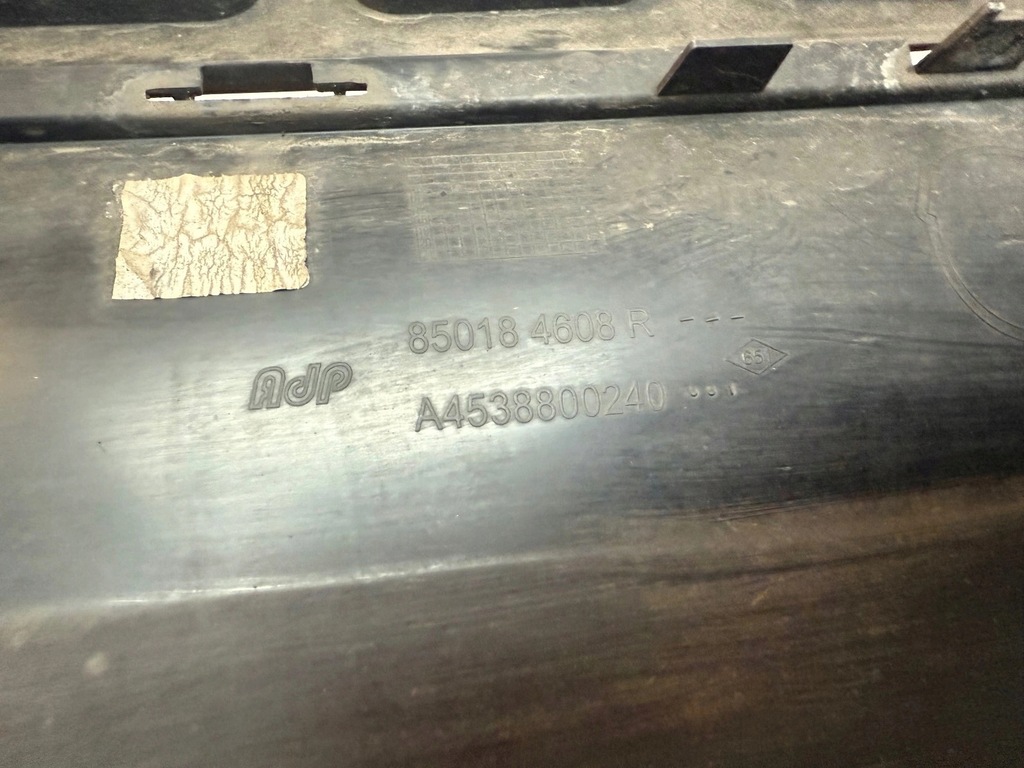 фото №16, Спойлер накладка бампера задняя smart forfour a453