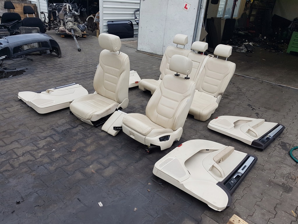 фото №6, Vw touareg ii 7p 10-18r сиденья кожаный europa