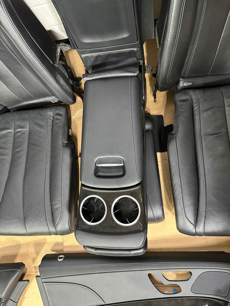 фото №13, Сидіння, заднє сидіння, салон, обшивки, салон mercedes s klasa w222 long чорні