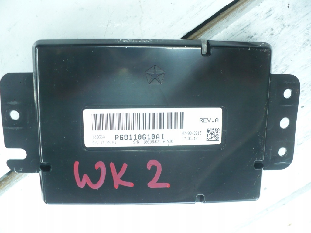 фото №1, Модуль вентилятор jeep grand cherokee wk2 europa p68110610ai