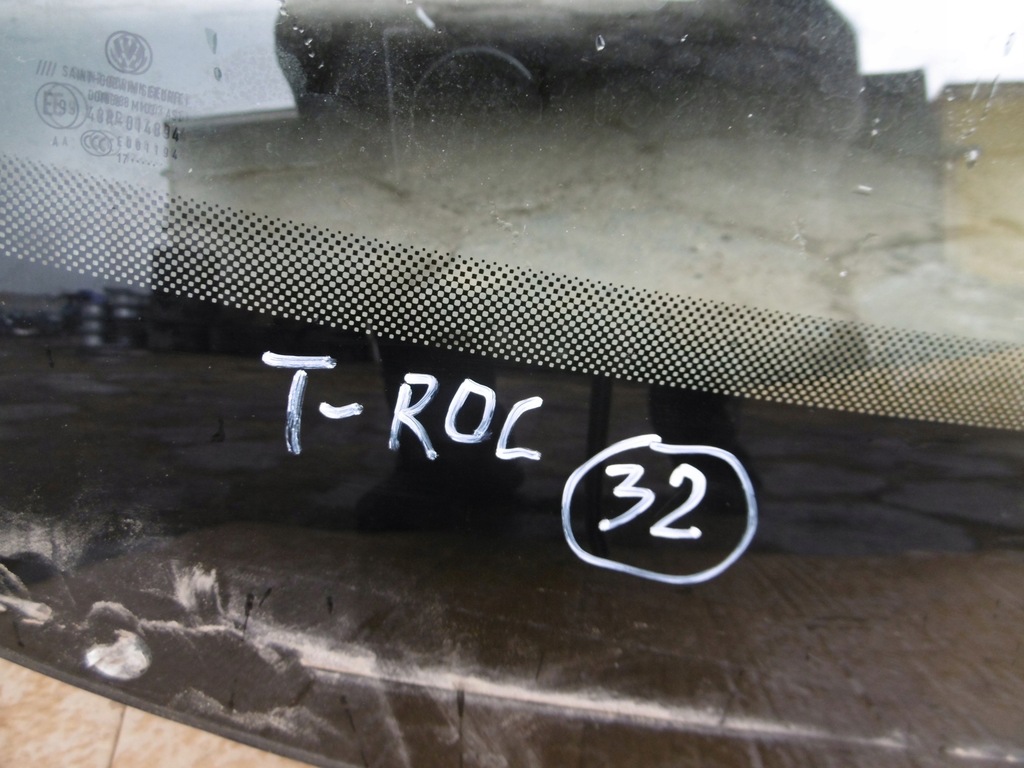 фото №3, Скло лобове vw t-roc 2017r. датчик камера