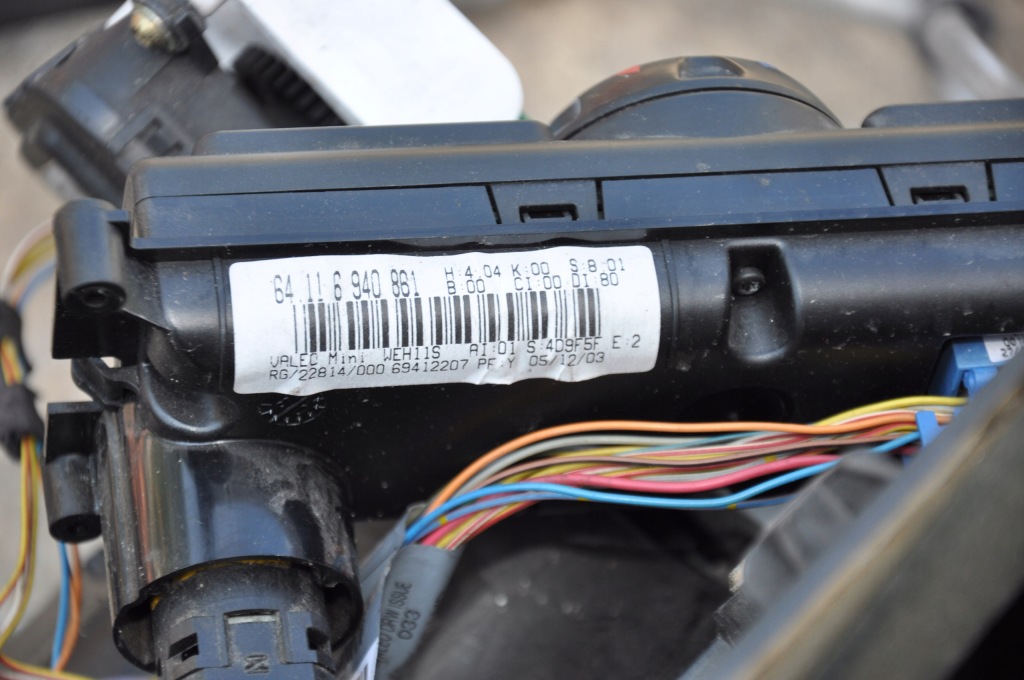 Mini r50 r52 r53 клімат-контроль набір обігрівач шланги Оригінал