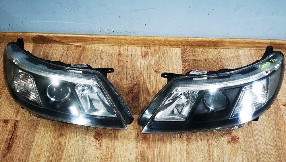 фото №1, Saab 93 ii lift лампа права комплектна anglik