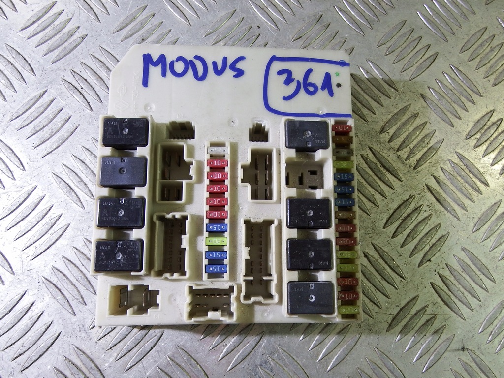 фото №1, Модуль bsi uch коробка предохранителей renault clio iii modus 233293 d