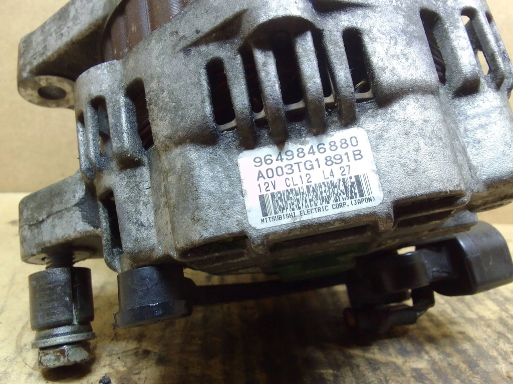 фото №7, Генератор 9649846880 citroen c5 peugeot 407 2.0b