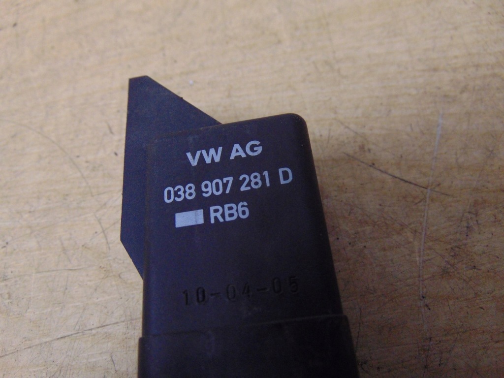 фото №6, Модуль реле свеча накаливания vw polo v 6r 038907281d