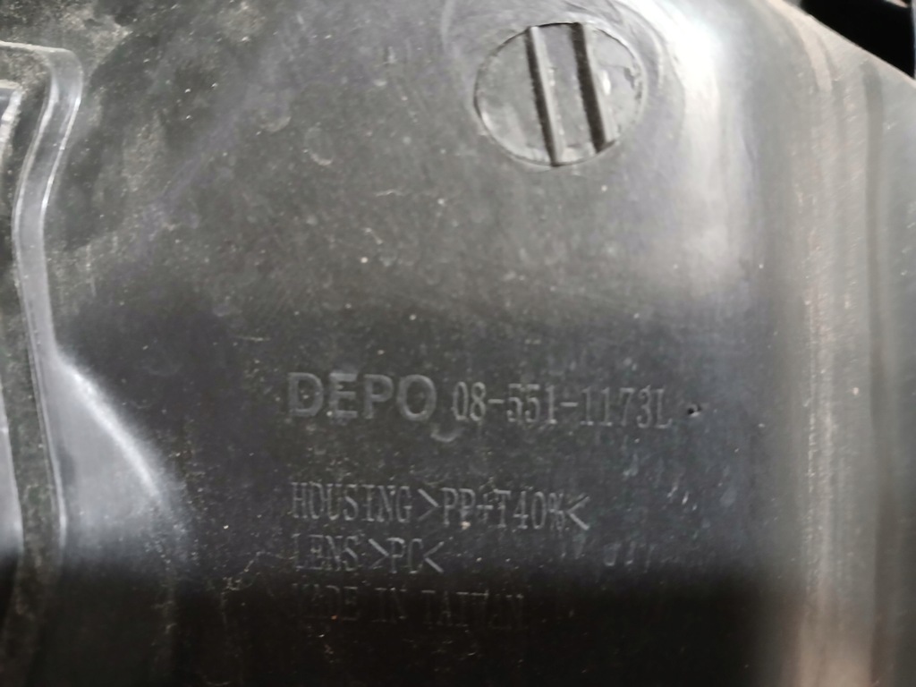 фото №3, Лампа перед левая renault twingo ii 2 07- depo