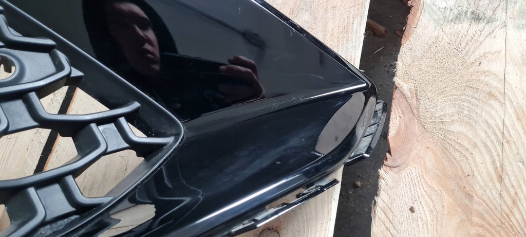 фото №7, Sq8 4m q8 решётка бампера правая правый перед sline czarna 4m8853054a