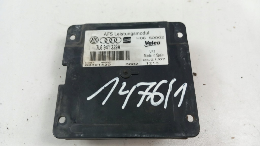 фото №1, Vw audi модуль поворота преобразователь 7l6941329a