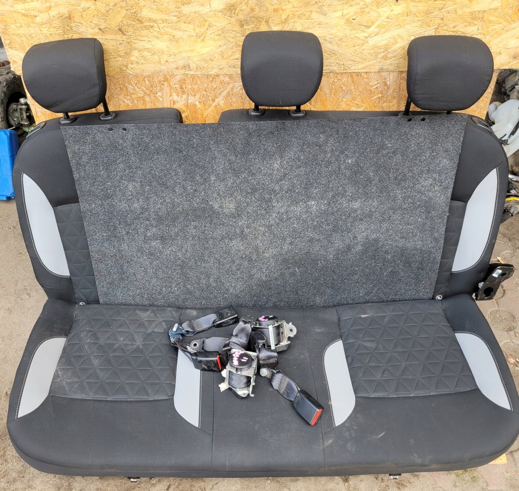 фото №4, Сидіння сидіння заднє сидіння спинка ремені dacia sandero ii stepway