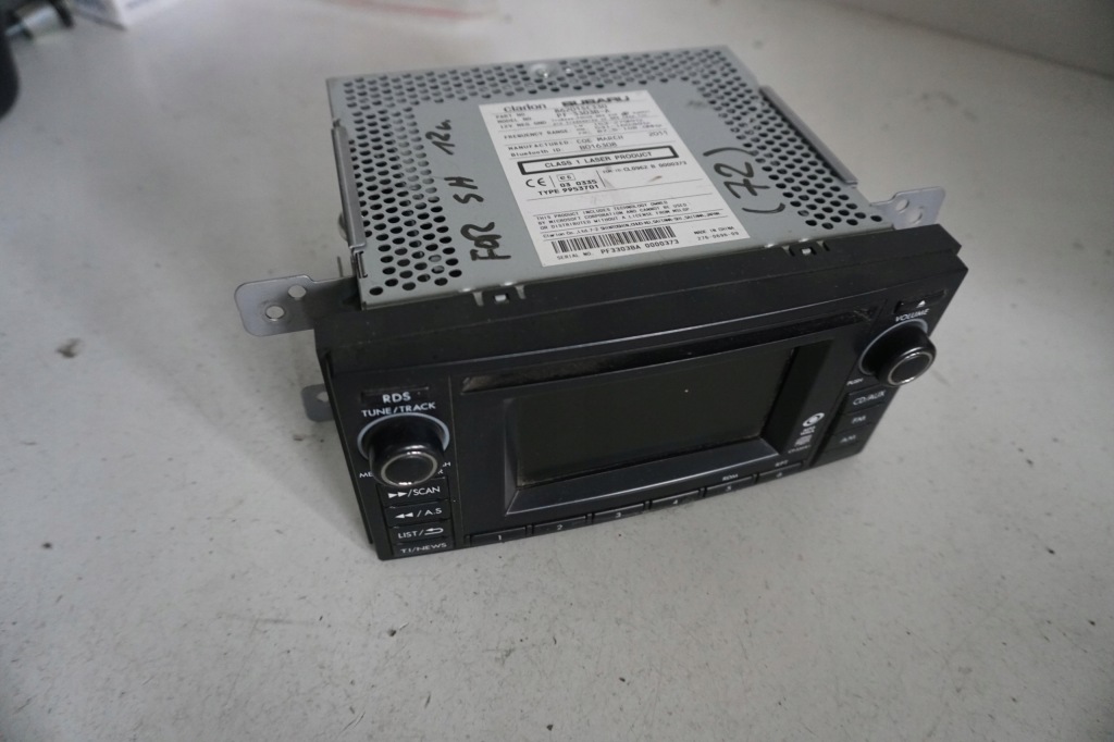 фото №1, Subaru forester sh радиопроигрыватель навигация gps 86201sc330