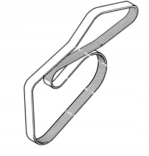 фото №1, Ремень клиновой многоручьевой hyundai ix35 i20 i30