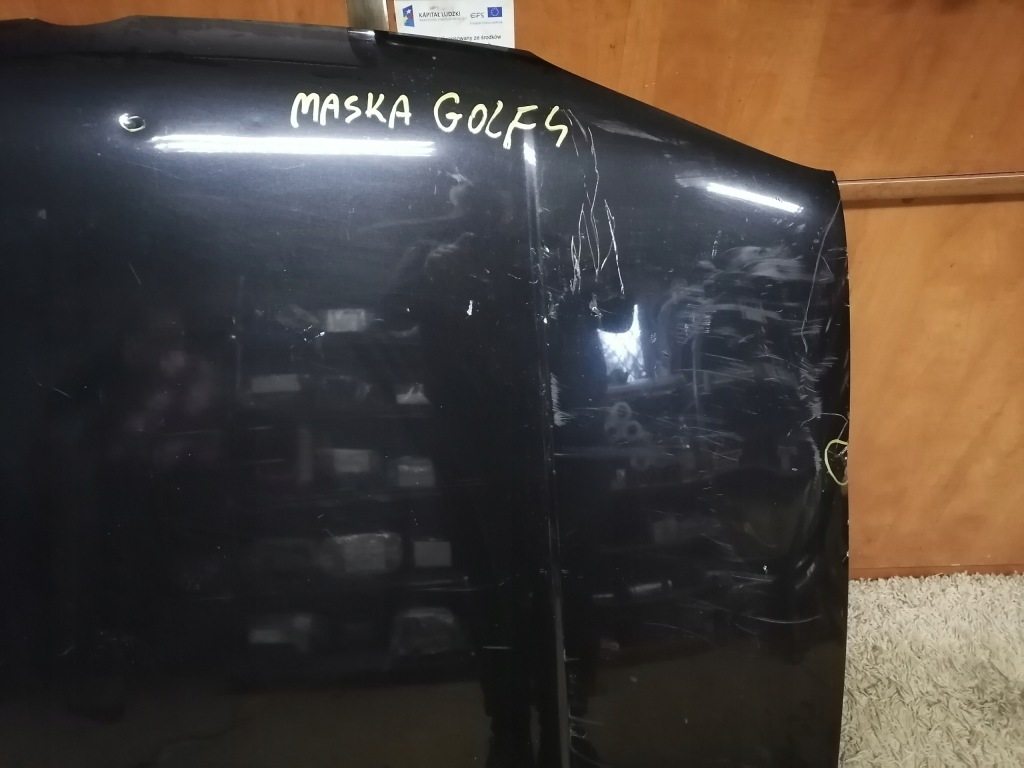 фото №2, Капот golf 4 czarna