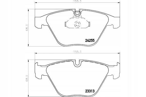 фото №14, Textar гальмівні колодки + датчик перед bmw 3 e90 e91 e92