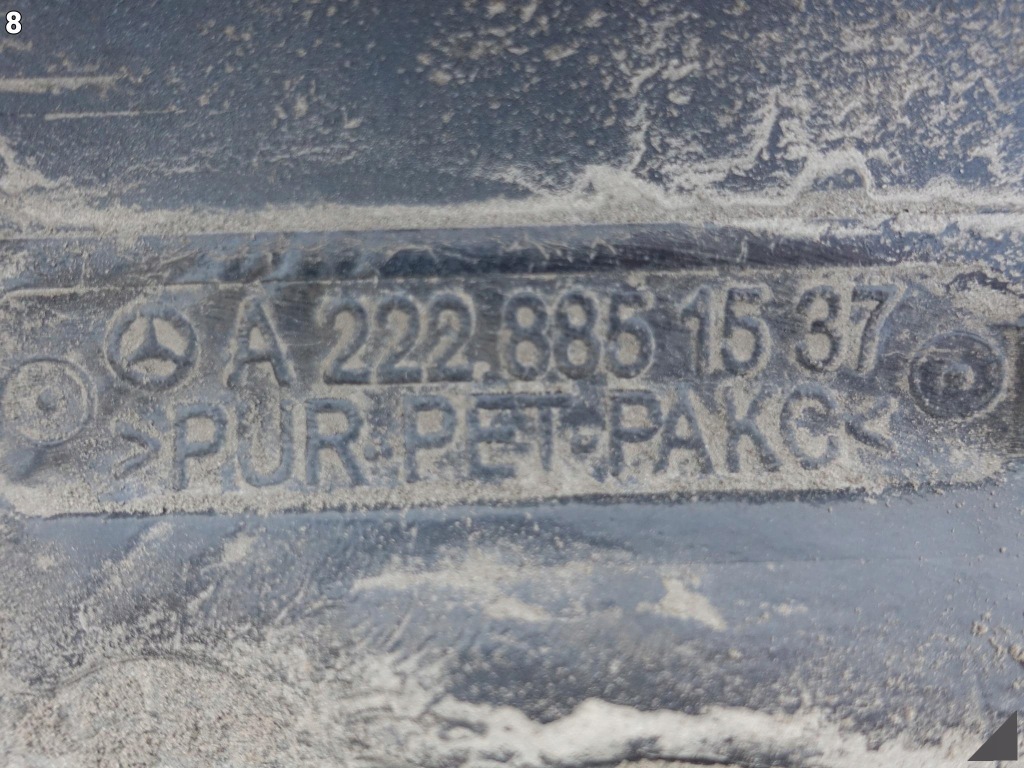 Купити Mercedes s-klasa w222 long звичайний 13-17 поріг накладка поріг накладка права