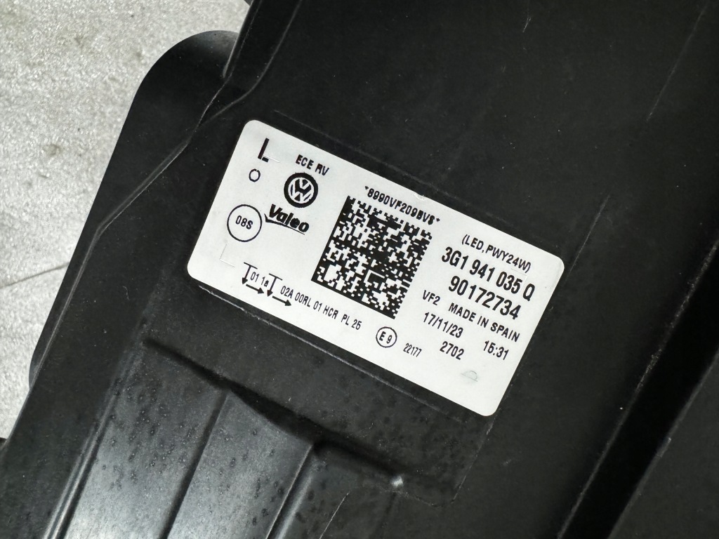 фото №4, Vw passat b8 ліва лампа full led