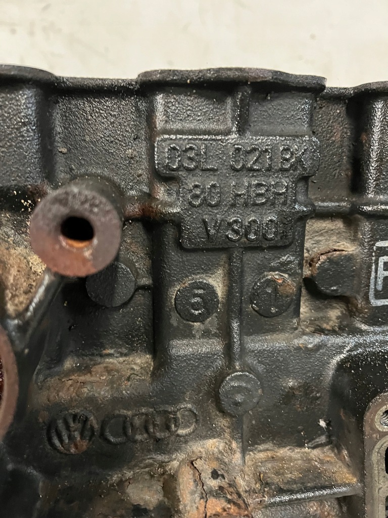фото №9, Блок двигателя vw seat skoda audi 1.6 tdi cay 03l103021bk śląsk