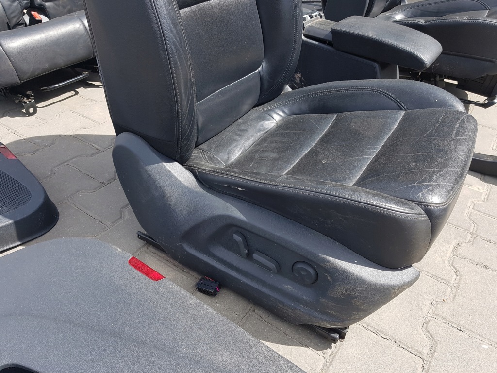 фото №9, Vw tiguan i 5n 06-15r сиденья кожаный заднее сиденье комплект