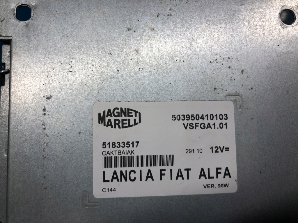 фото №2, Fiat doblo ii 1,3 multijet модуль блок управления радио