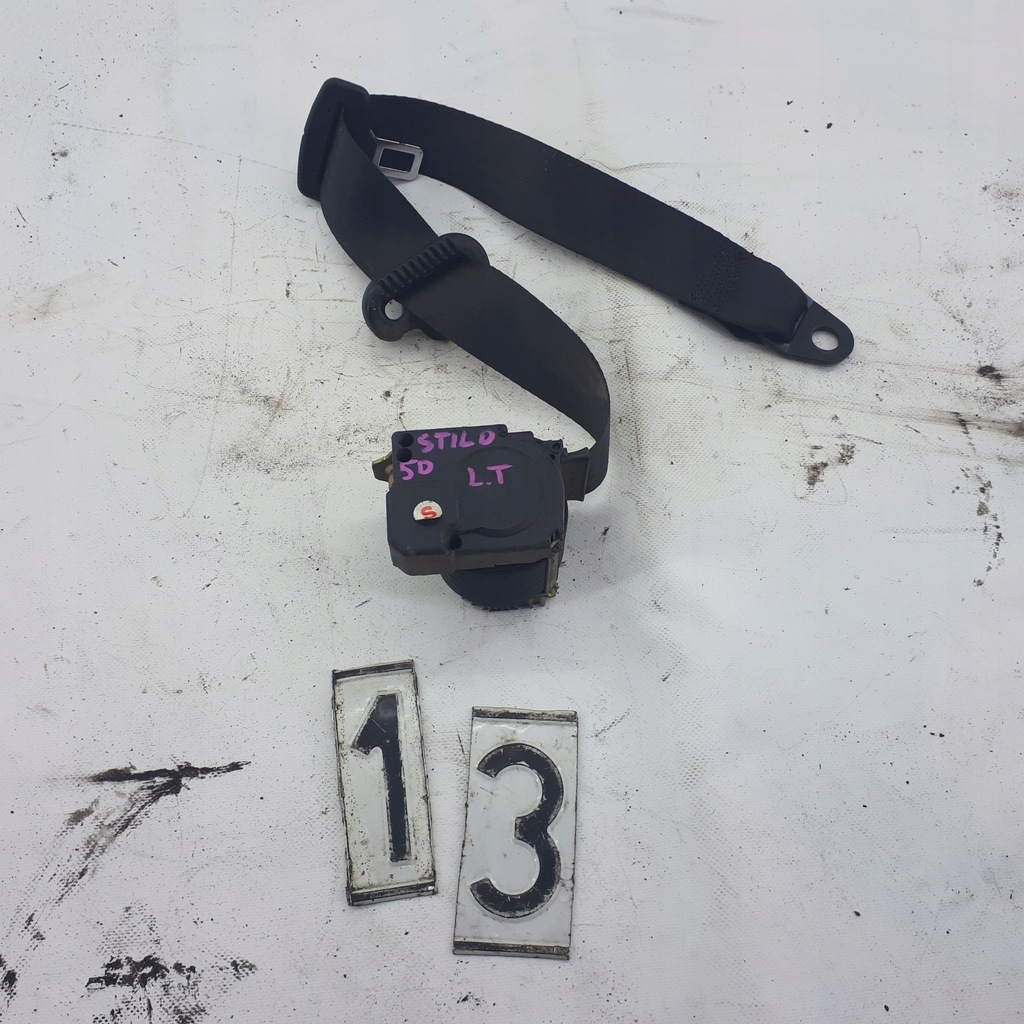 фото №1, Fiat stilo 1.9 jtd pas безопасности левый задняя