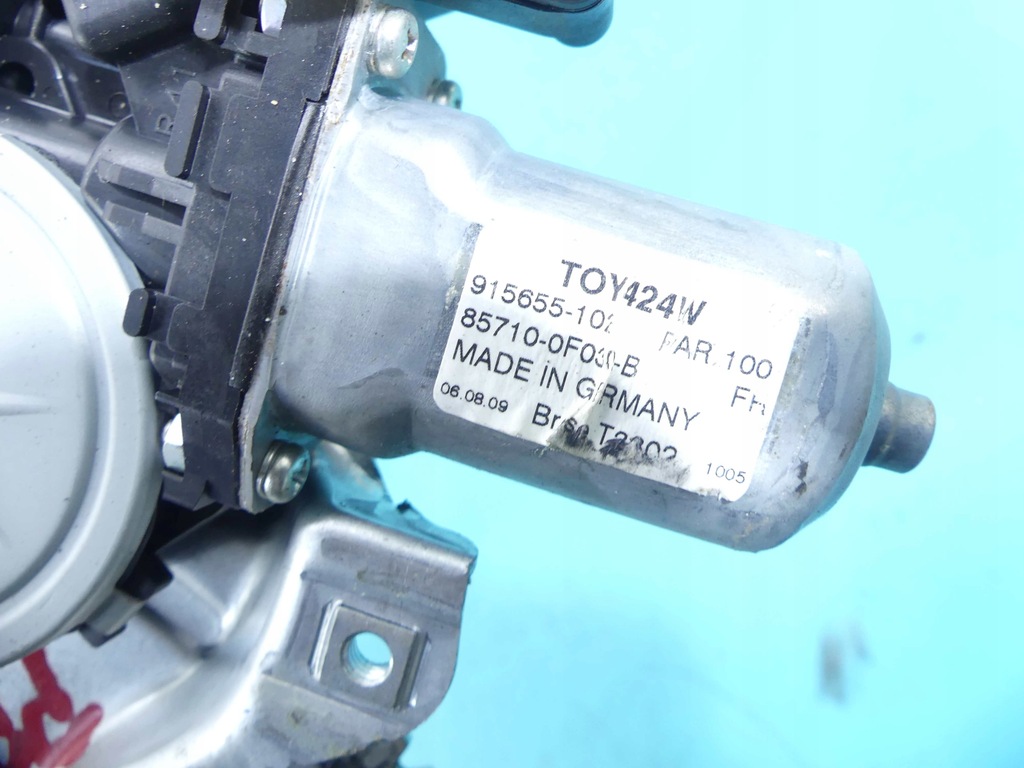 фото №8, Підйомник перед правий toyota verso 09-13 europa