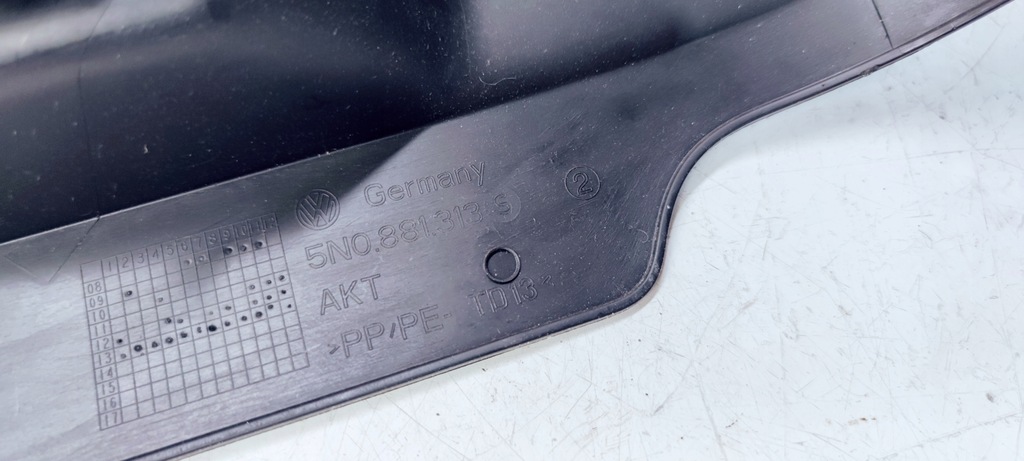 фото №5, Защита заглушка сиденье левая audi q3 8u 5n0881313s