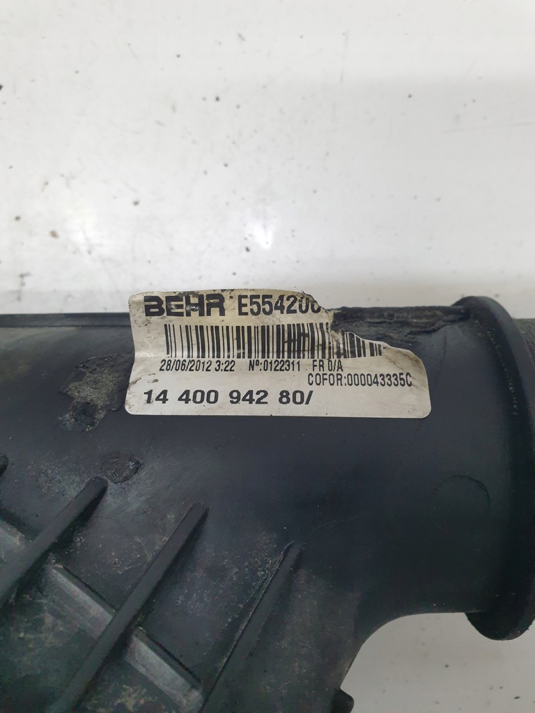 фото №6, Интеркулер fiat scudo 2.0 hdi 1440094280