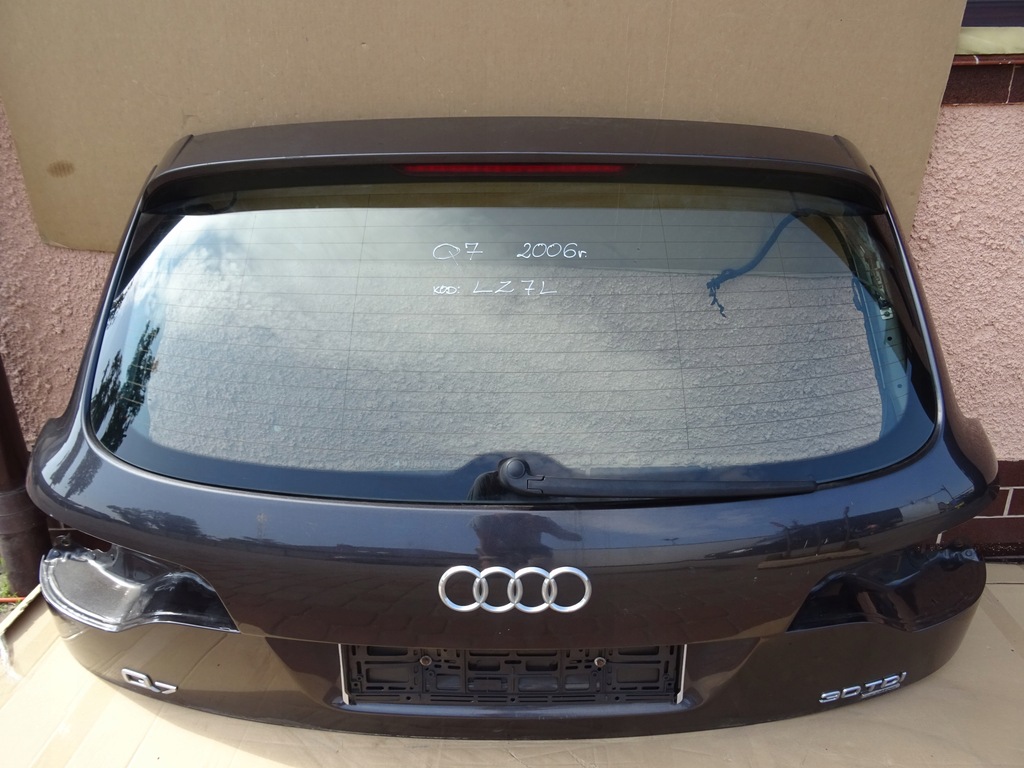 фото №1, Audi q7 крышка багажника задняя 2006r lz7l
