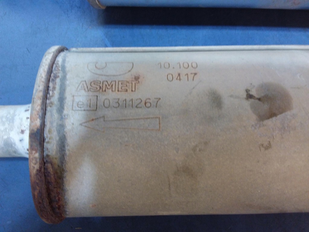 фото №3, Dacia logan i mcv гаситель труба выхлоп