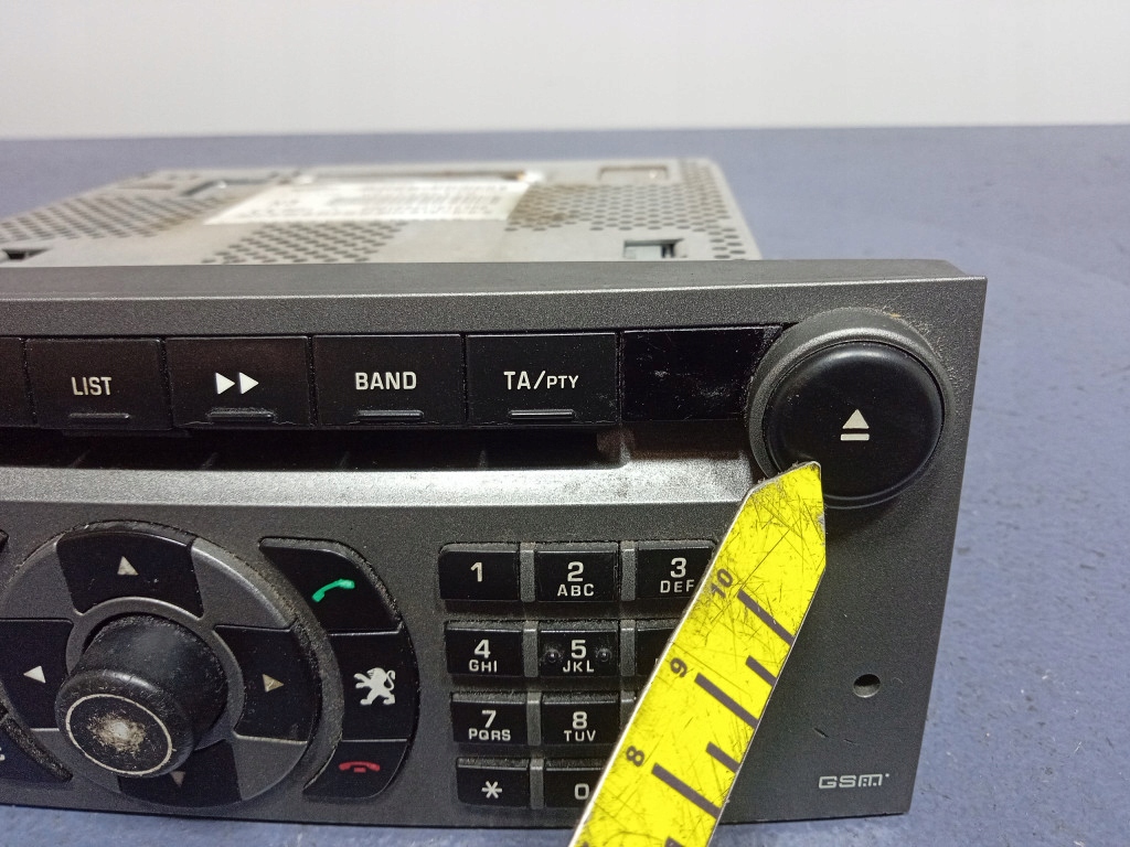 фото №10, Peugeot 407 радіо cd заводський 96559851yw