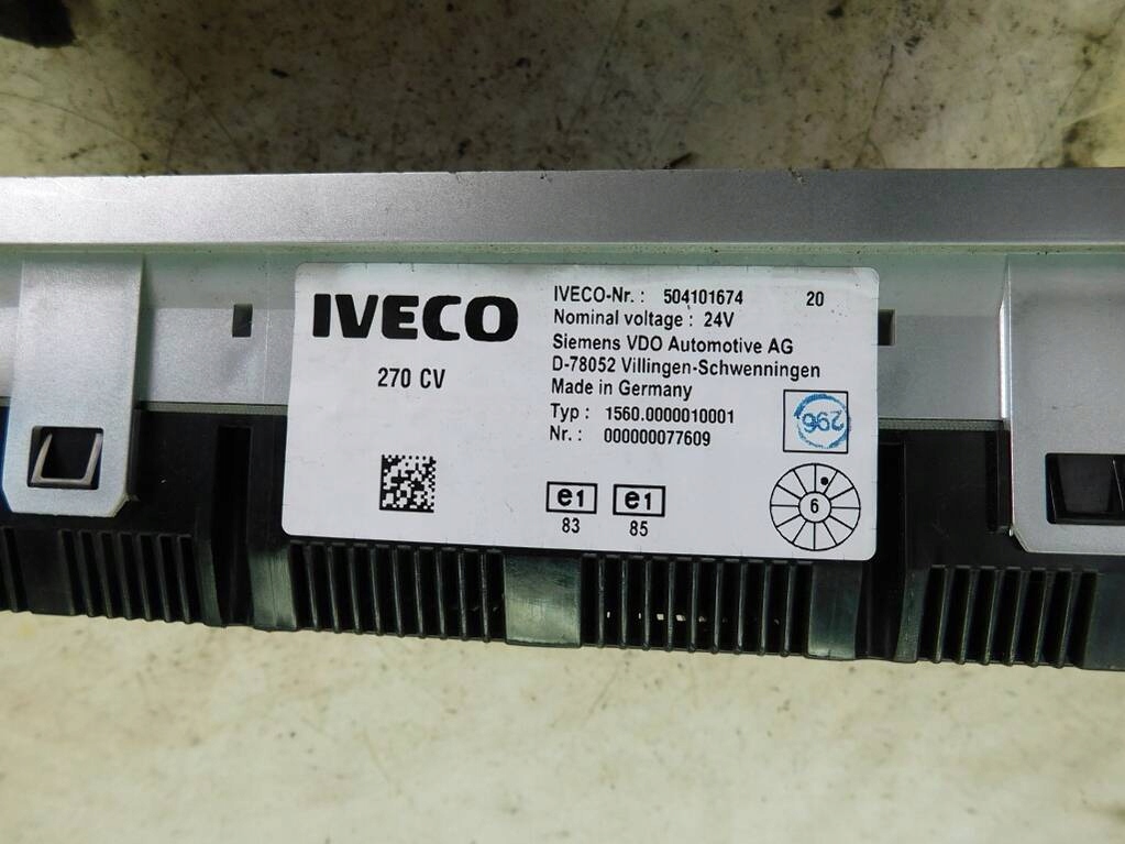 фото №9, Iveco stralis 260 2005r лічильник прилади 504101674