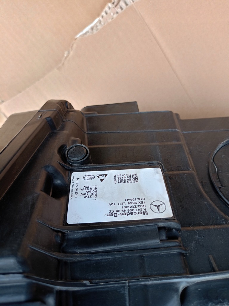 фото №13, Капот бампер лампы крылья pas mercedes gla ii h247 amg 45