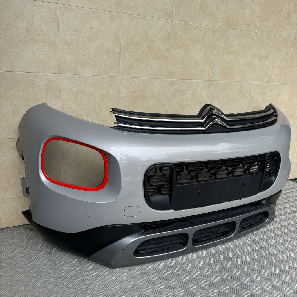 фото №2, Бампер передний kompletny citroen c3 aircross 2018 rok 4 pdc