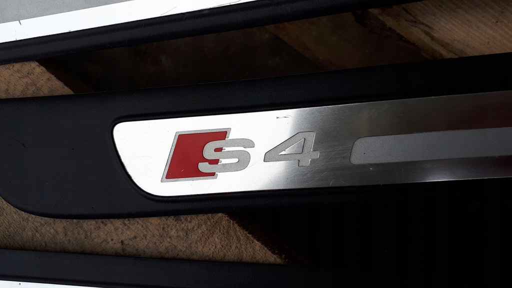 фото №3, S4 b8 a4 накладки накладки пороговые перед задняя sline