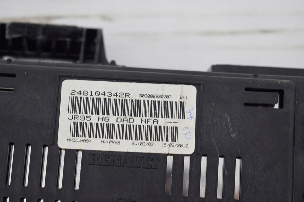 фото №5, Счетчик дисплей renault scenic iii 248104342r