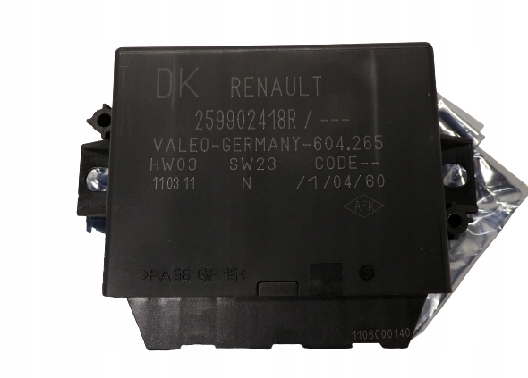 фото №1, Oryg модуль блок управления pdc renault laguna iii