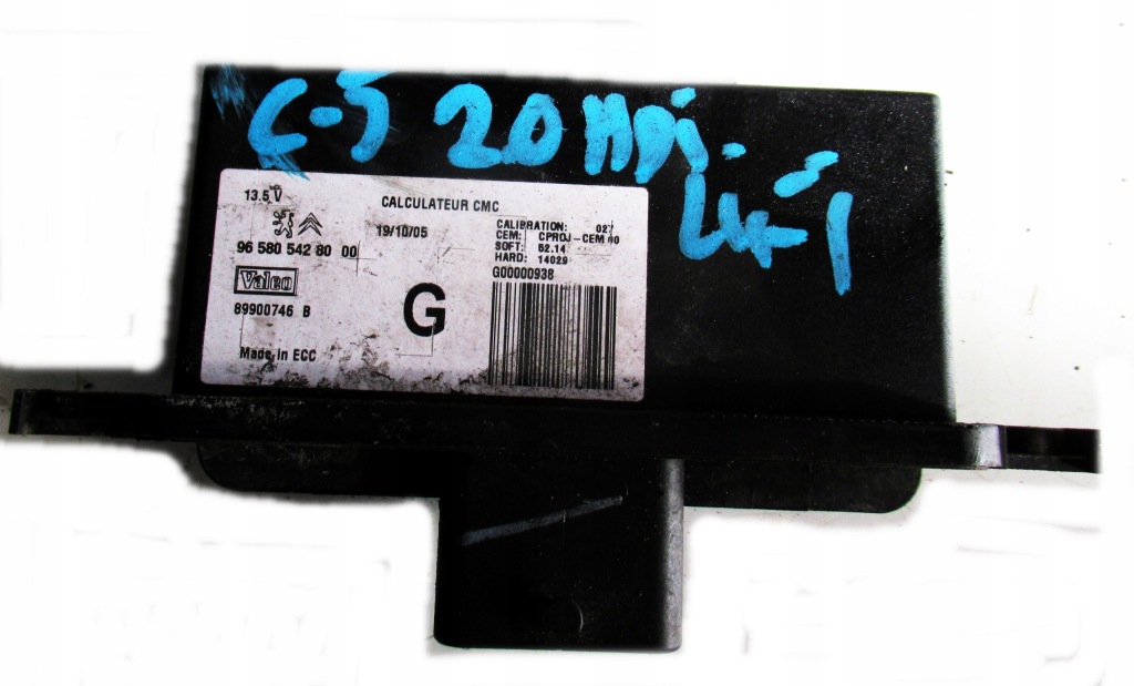 фото №1, Citroen c5 i lift модуль блок управления света 965805428000