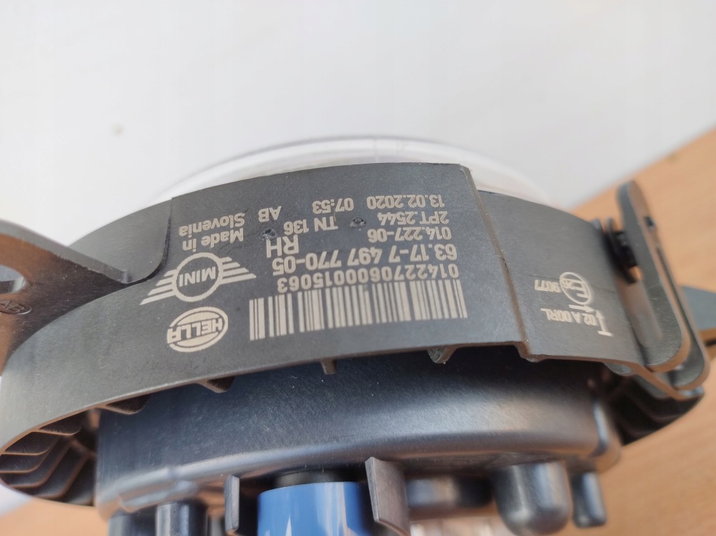 Mini cooper f55 f56 f57 f60 правый противотуманная фара led кольцо drl k145/p552 Доставка
