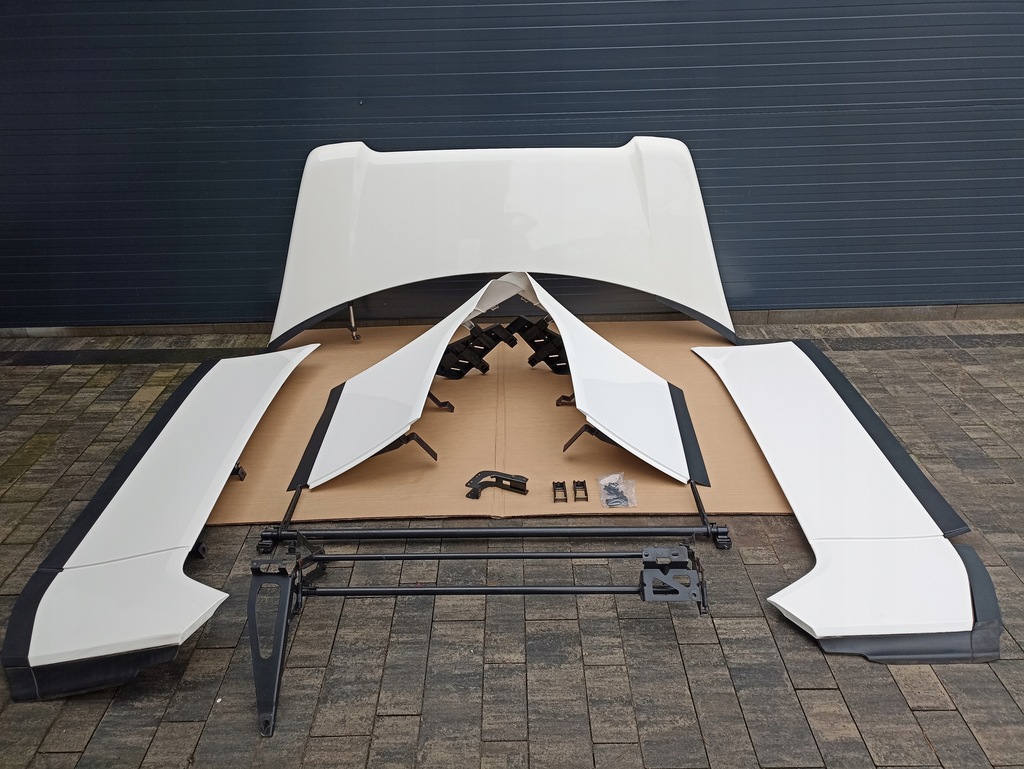 фото №1, Ветровик спойлер scania r новый model комплект