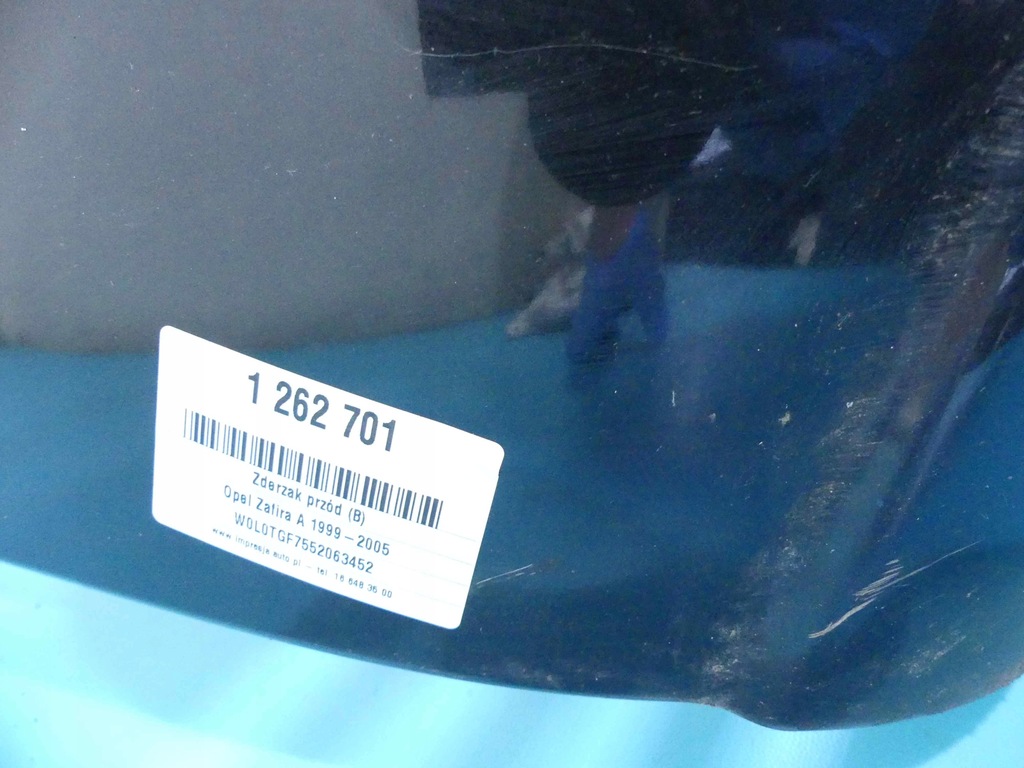 фото №16, Бампер перед opel zafira a чорний z20r 99-05